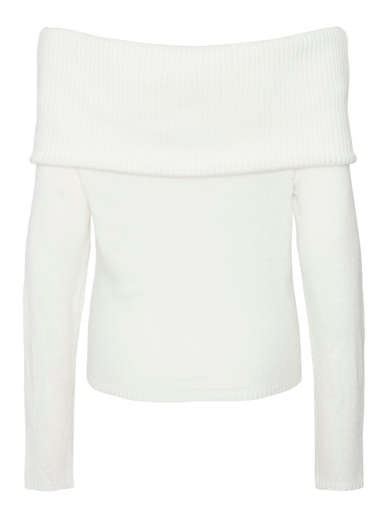PCRIKO LS OFF SHOULDER KNIT BC Neulepaita