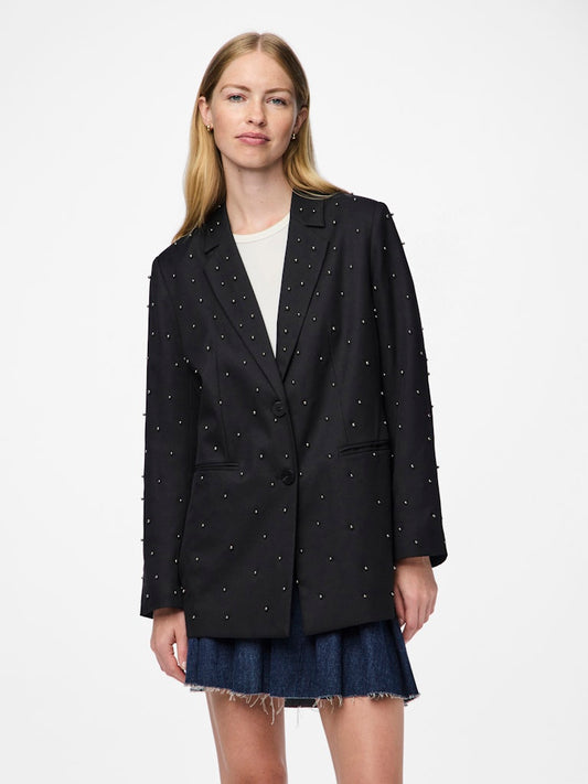 PCRU LS EMBELISH BLAZER Bleiseri