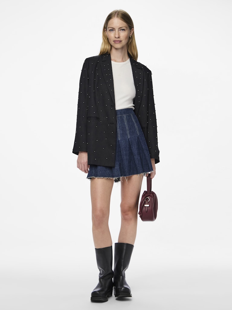 PCRU LS EMBELISH BLAZER Bleiseri