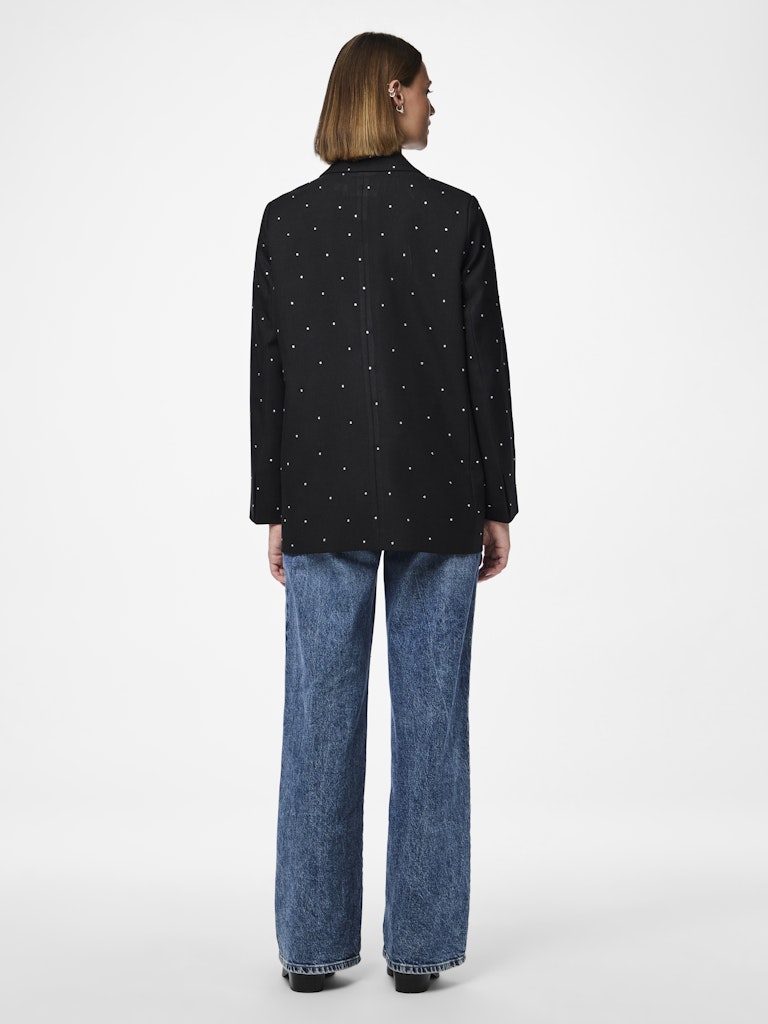 PCPEVA RHINESTONE LOOSE BLAZER Bleiseri