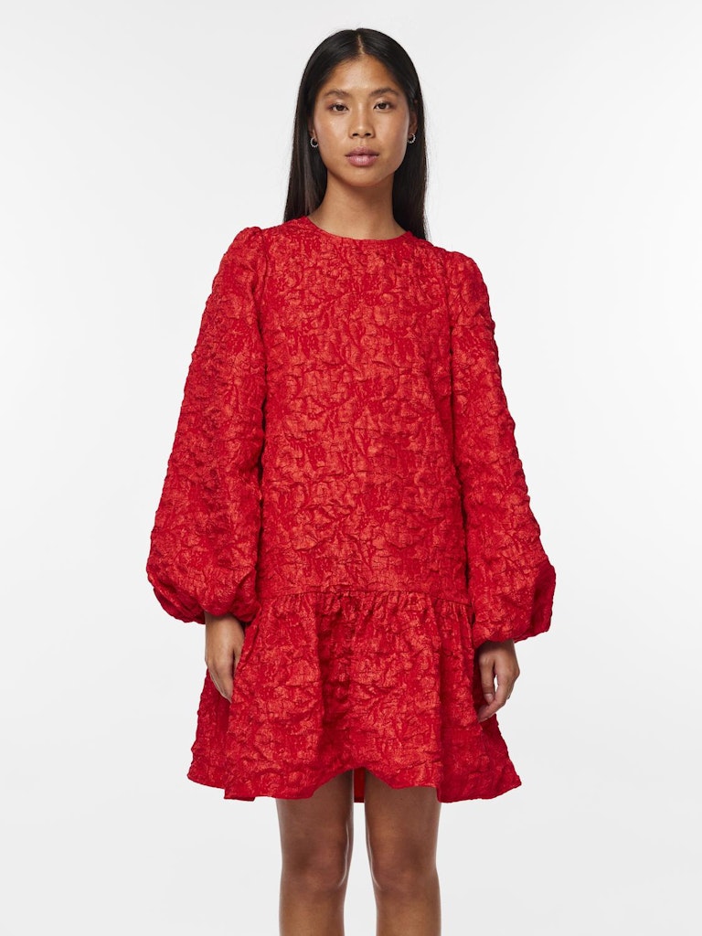 PCGRETCHEN LS SHORT DRESS D2D DMO Mekko