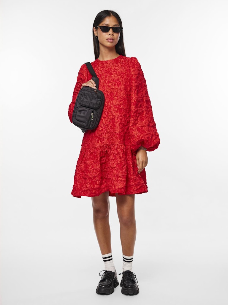 PCGRETCHEN LS SHORT DRESS D2D DMO Mekko