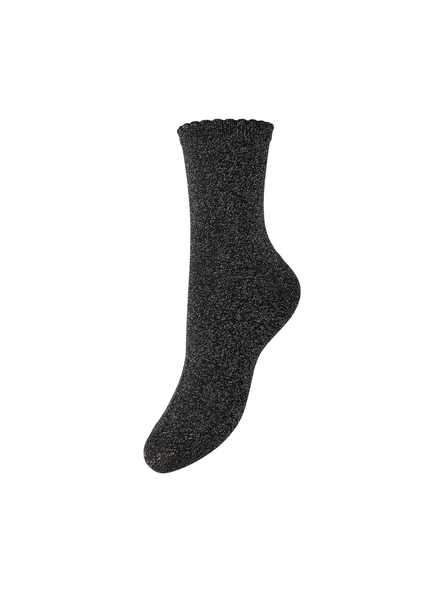 PCSEBBY GLITTER LONG 1 PACK SOCKS NOOS Sukat