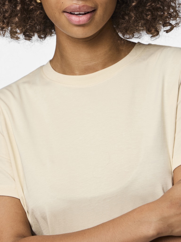 PCRIA SS SOLID TEE NOOS BC T-paita