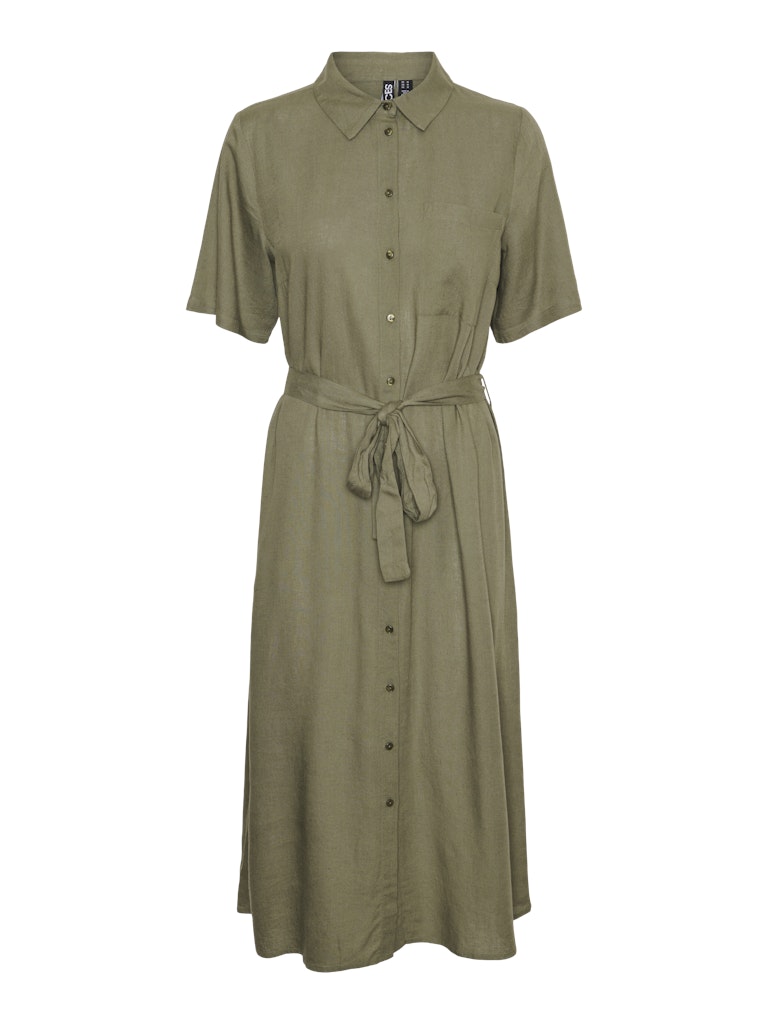 PCPIA2/4 MIDI SHIRT DRESSWVN NOOS Paitamekko