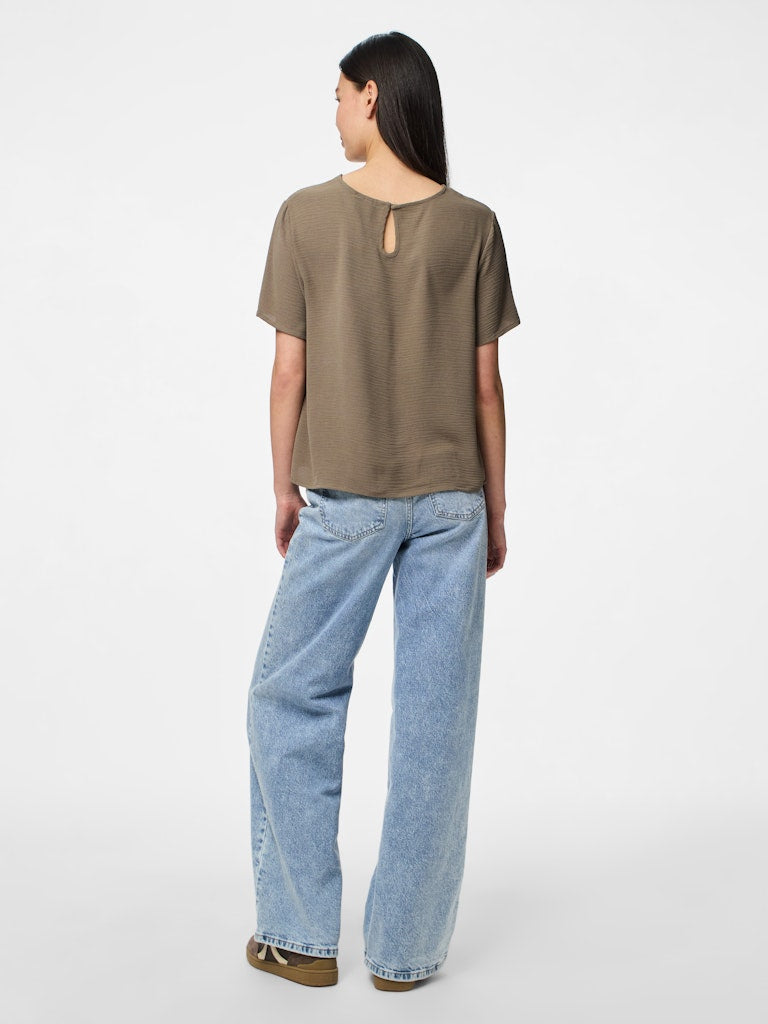 PCANNA SS O-NECK TOP Paita