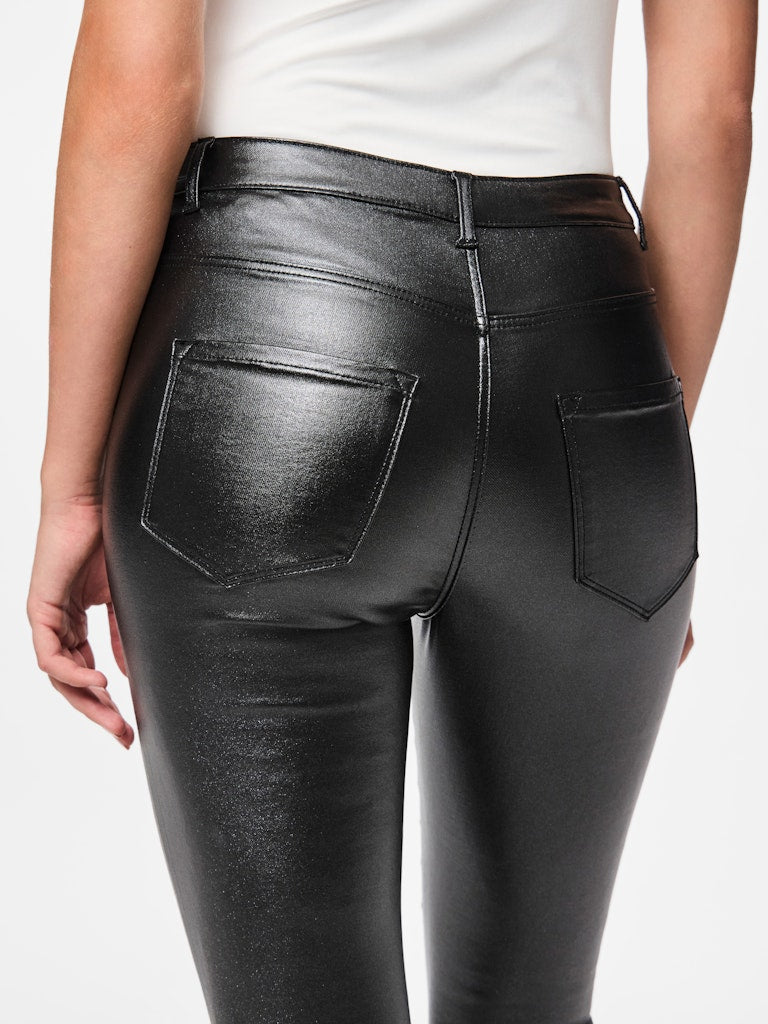 PCHIGHSKIN WEAR GLITTER JEGGINGS housut