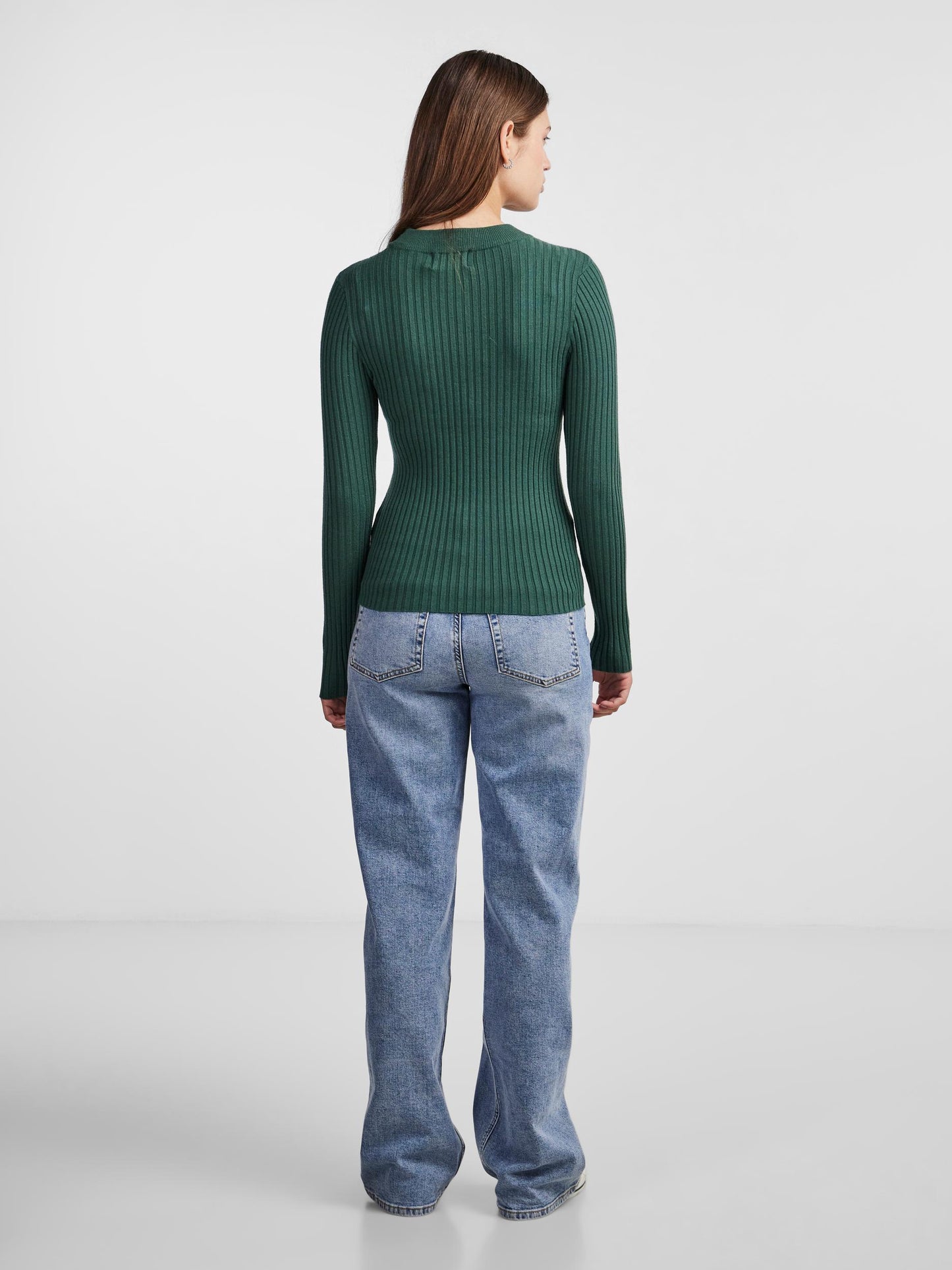 PCCRISTA LS O-NECK KNIT NOOS BC Neule