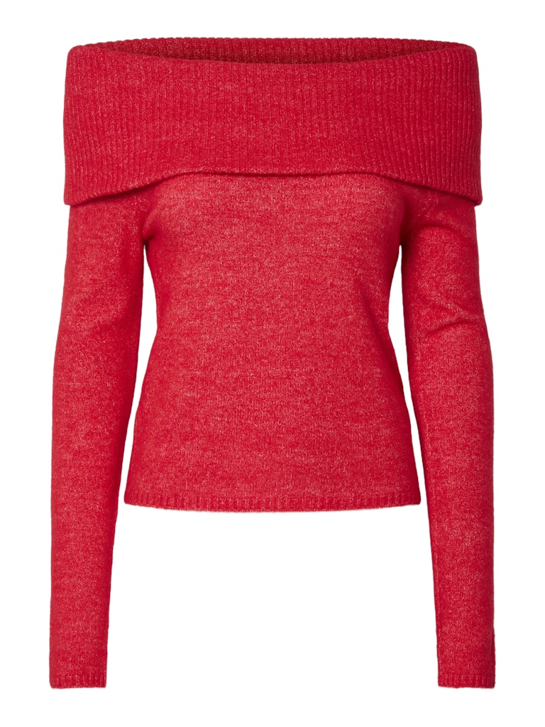 PCRIKO LS OFF SHOULDER KNIT BC Neulepaita
