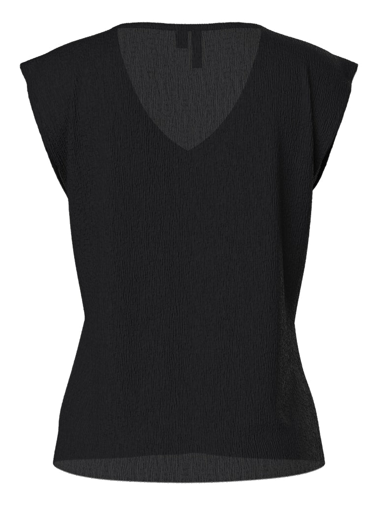 PCFLORA SS V-NECK TOP BC Toppi