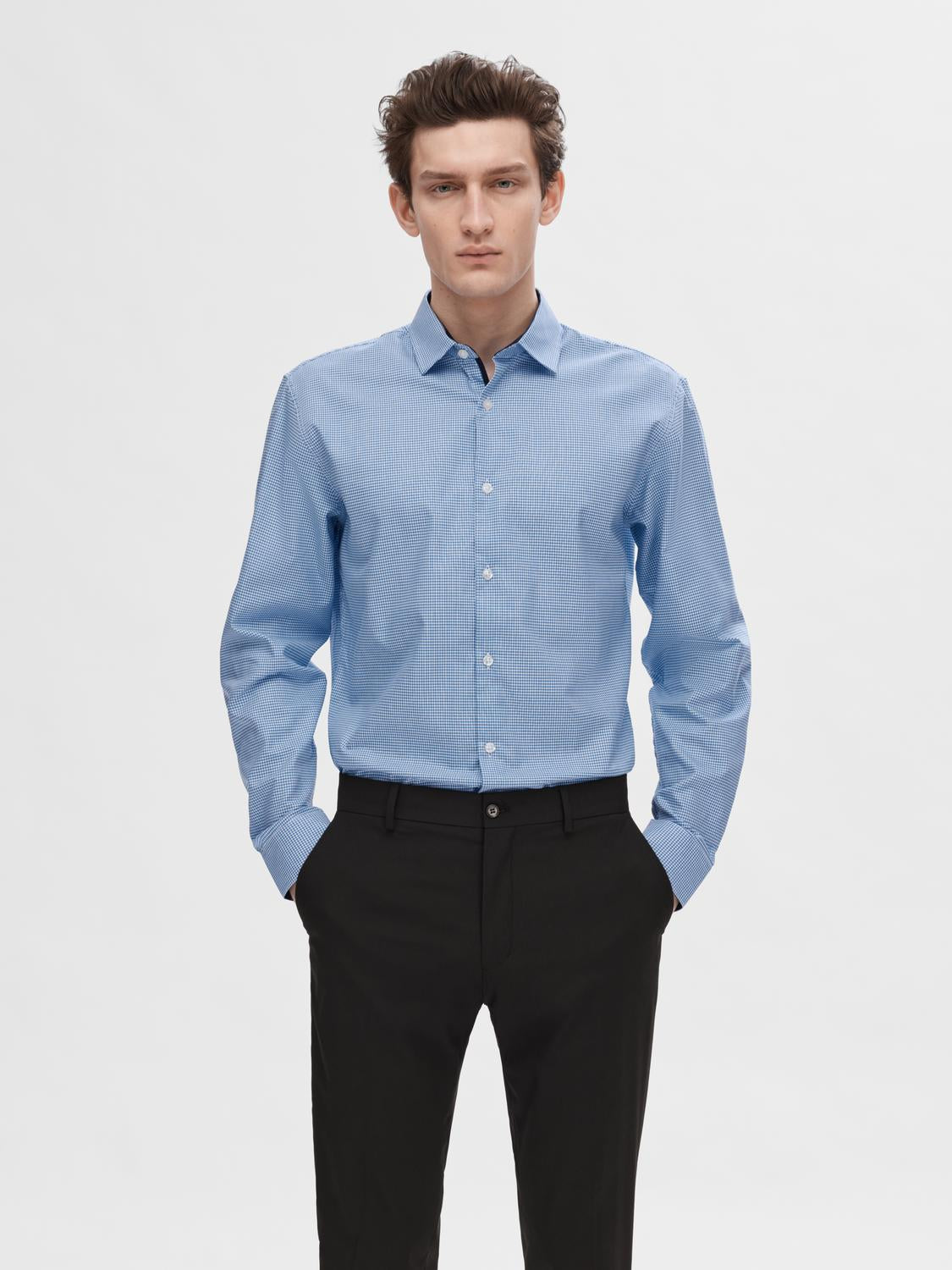 SLHSLIMNEW-MARK SHIRT Kauluspaita