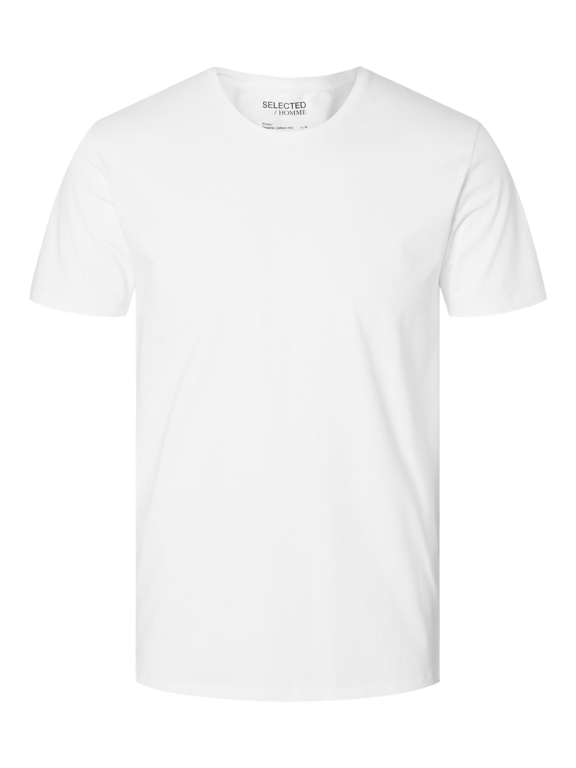 SLHNEWPIMA SS O-NECK TEE B T-paita