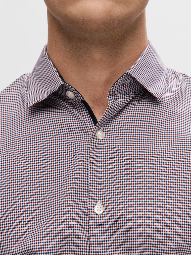 SLHSLIMNEW-MARK SHIRT LS Kauluspaita