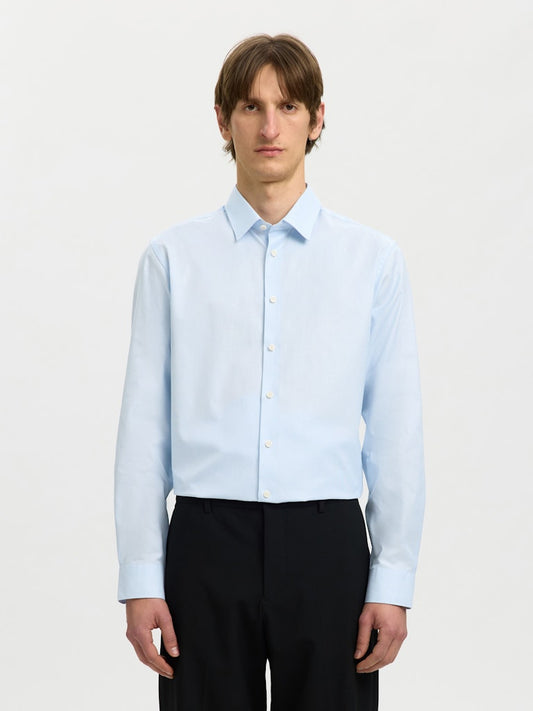 SLHSLIMETHAN SHIRT LS CLASSIC B NOOS Kauluspaita