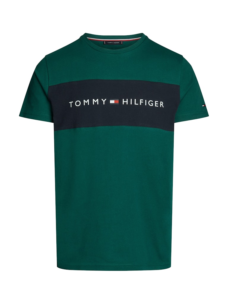 TOMMY HILFIGER SS T-SHIRT BLOCK LOGO T-Paita