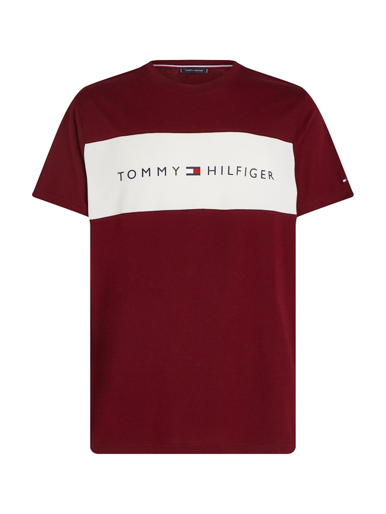 TOMMY HILFIGER SS T-SHIRT BLOCK LOGO T-Paita