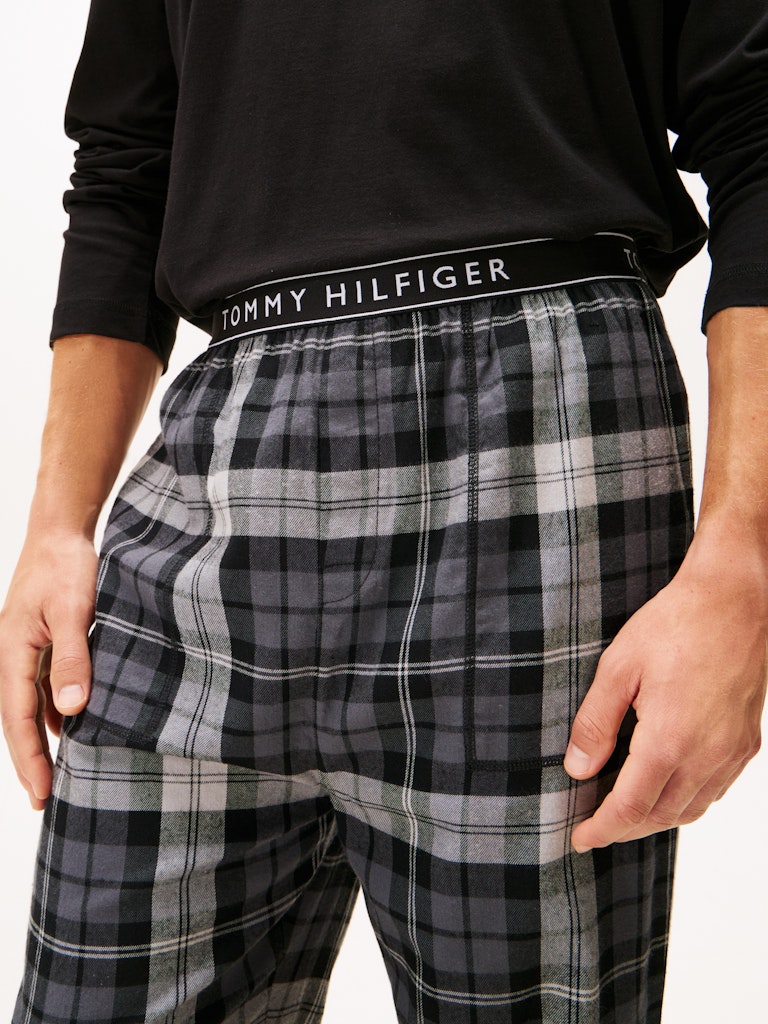 TJM FLANNEL PJ PANT WAISTBAND Flanellihousut
