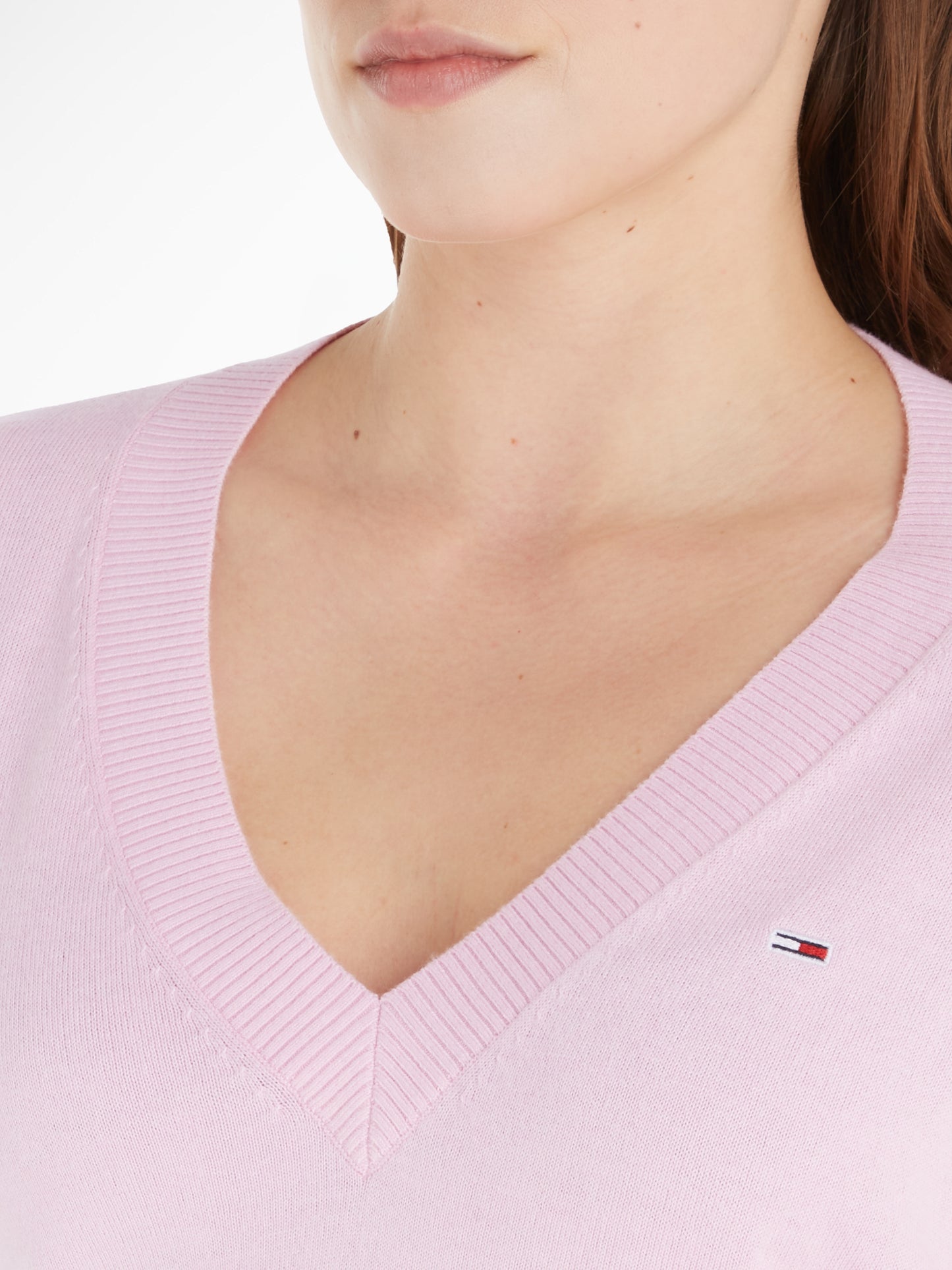 TJW ESSENTIAL V-NECK SWEATER Neule