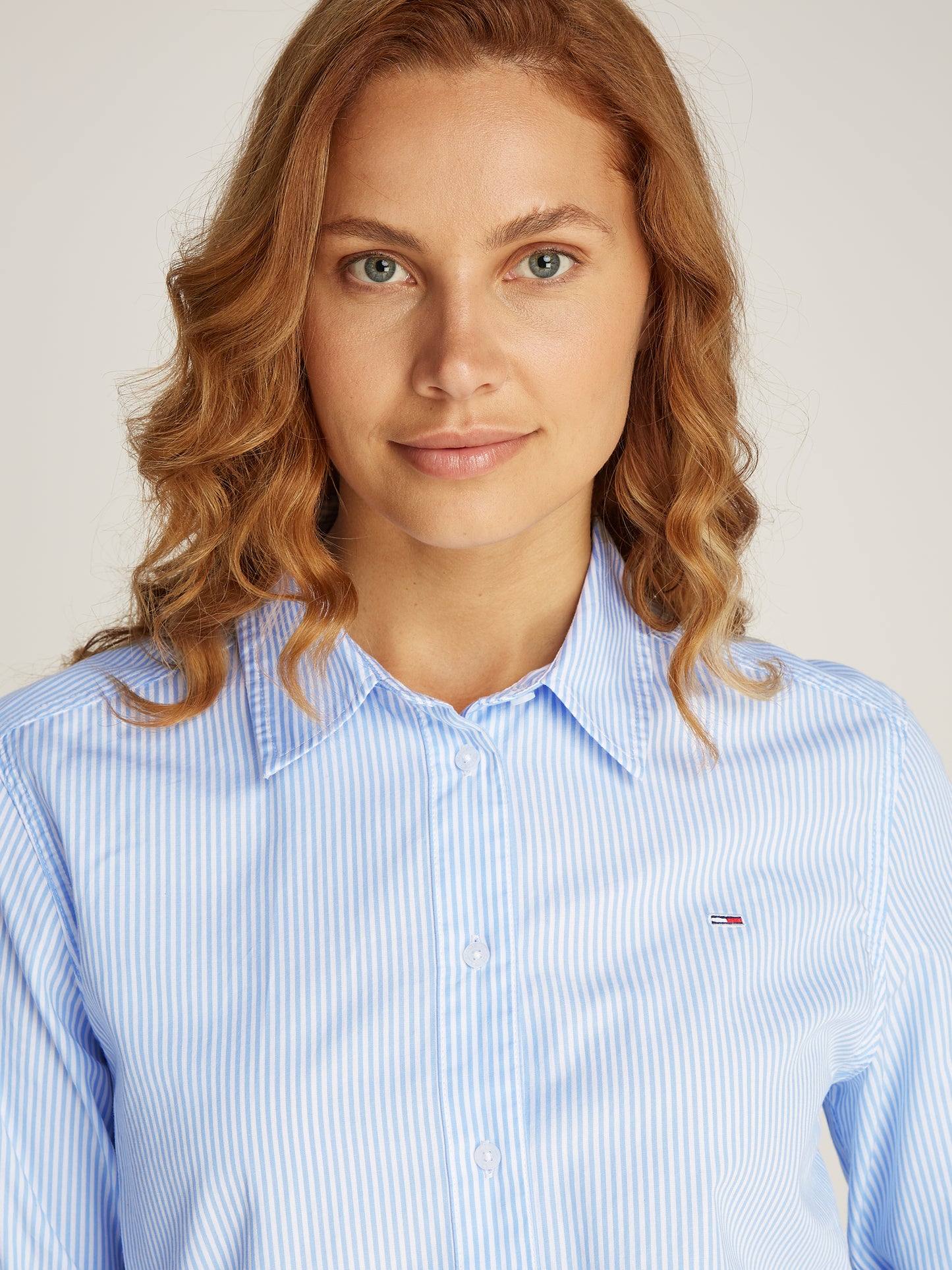 TJW RLX ESSENTIAL STRIPE SHIRT Kauluspaita