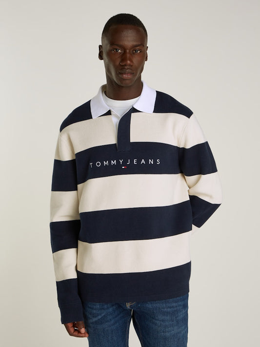 TJM REG CB STRIPED LINEAR RUGBY Neule