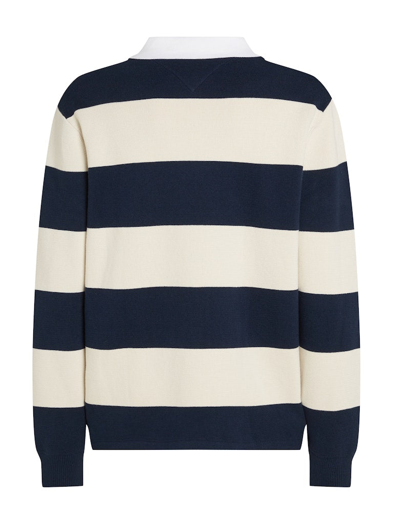 TJM REG CB STRIPED LINEAR RUGBY Neule