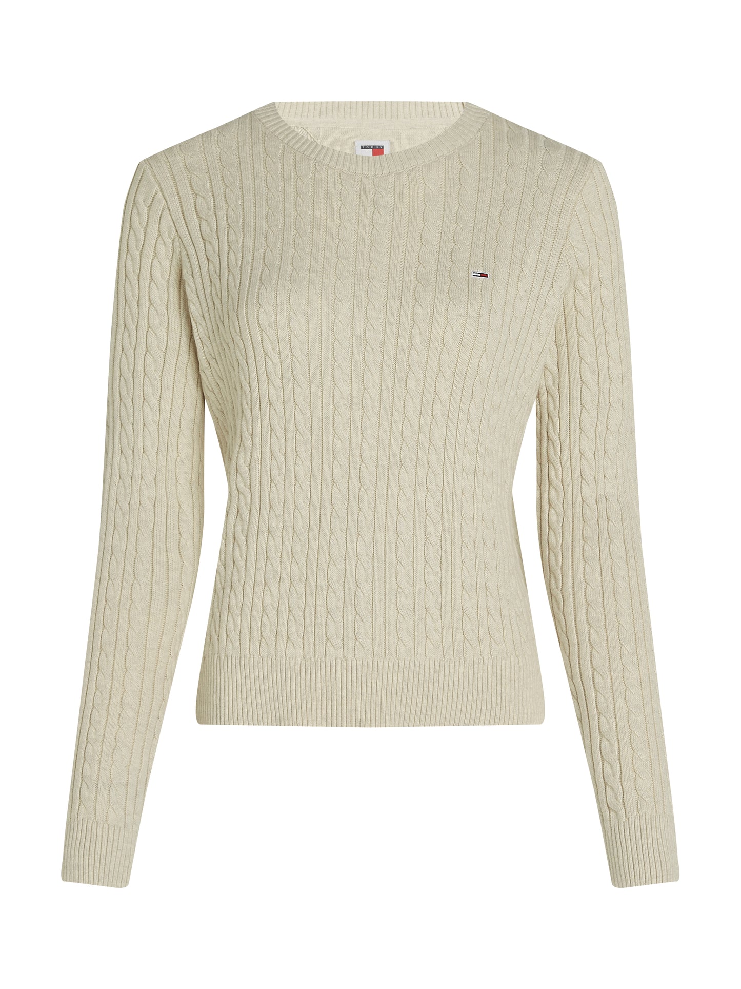 TJW CABLE ESSENTIAL SWEATER Neule