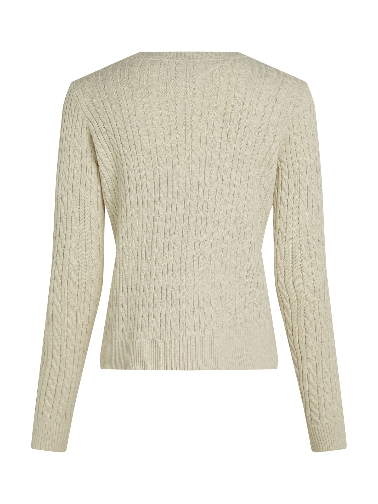 TJW CABLE ESSENTIAL SWEATER Neule