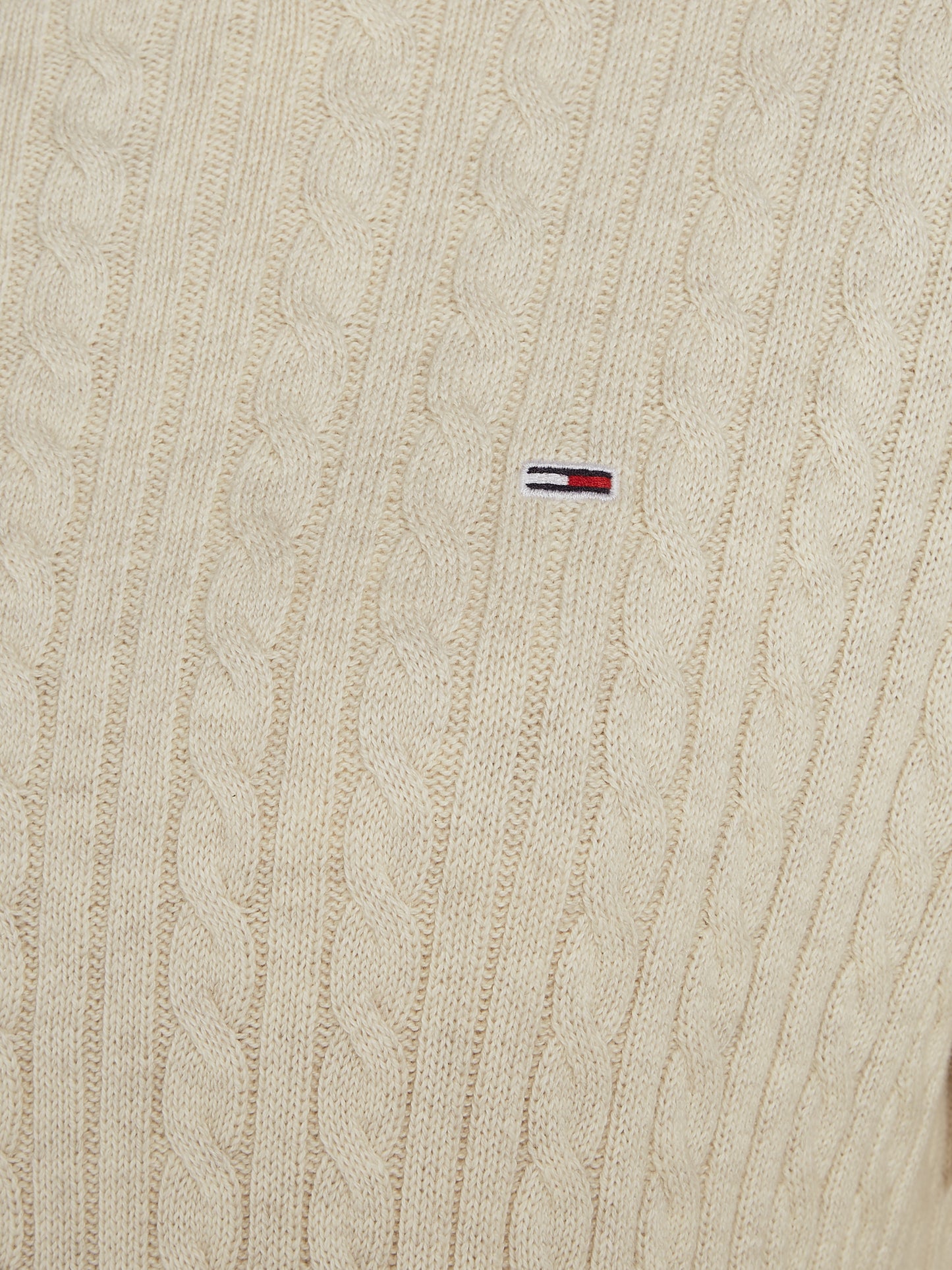 TJW CABLE ESSENTIAL SWEATER Neule