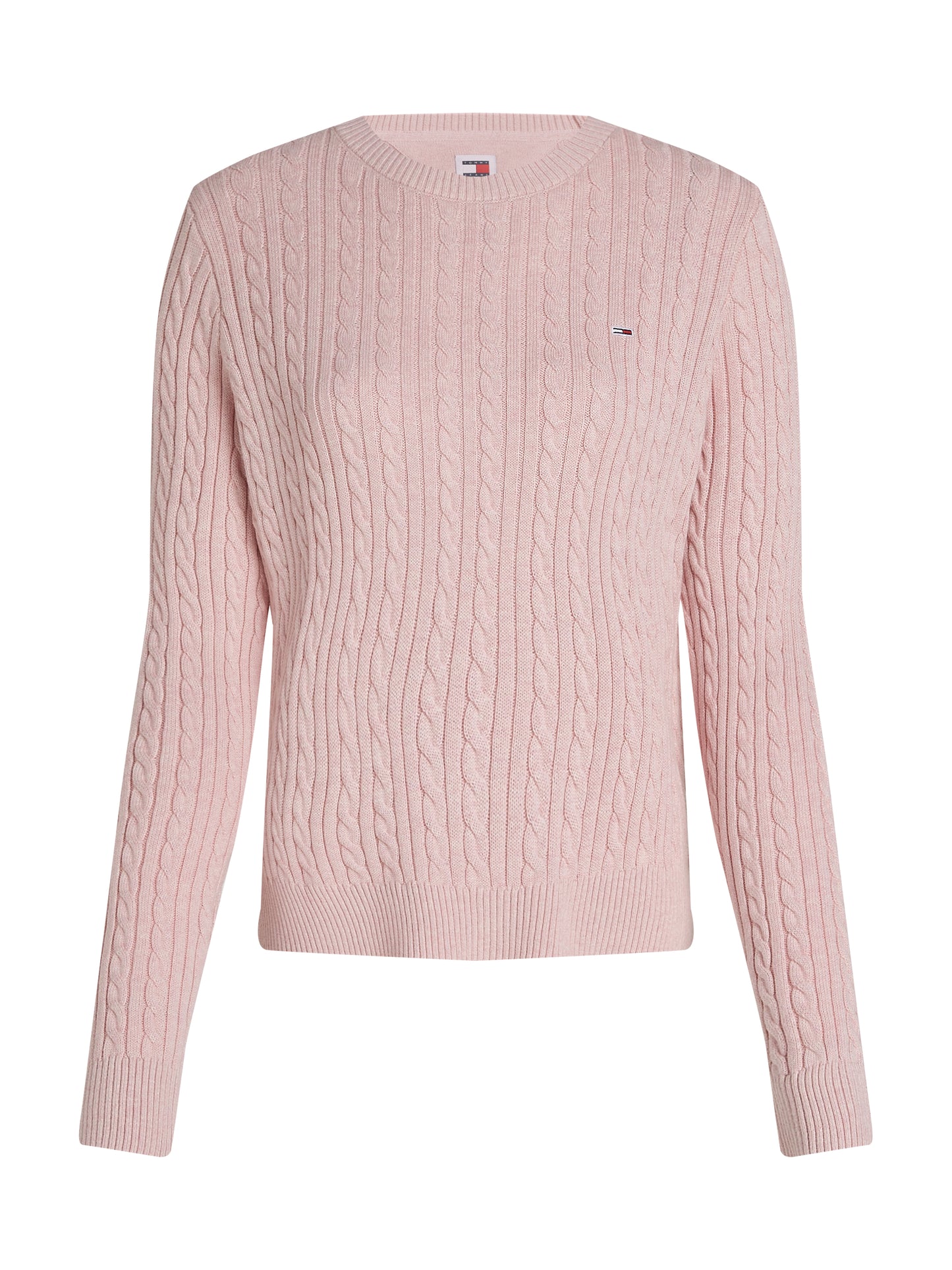 TJW CABLE ESSENTIAL SWEATER Neule