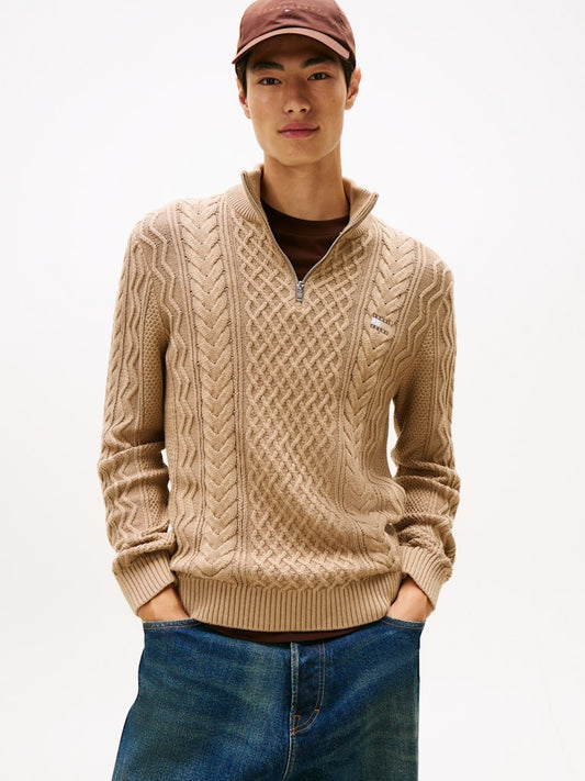 TJM SLIM BADGE CABLE QRTR ZIP Neulepusero