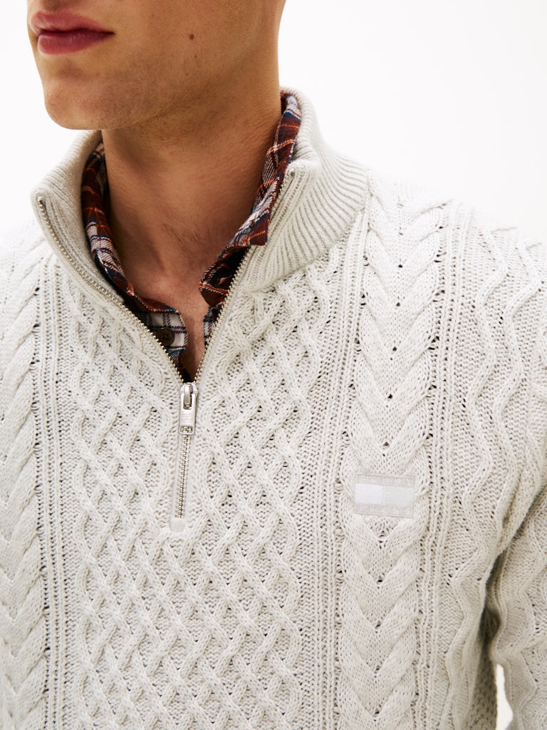 TJM SLIM BADGE CABLE QRTR ZIP Neulepusero