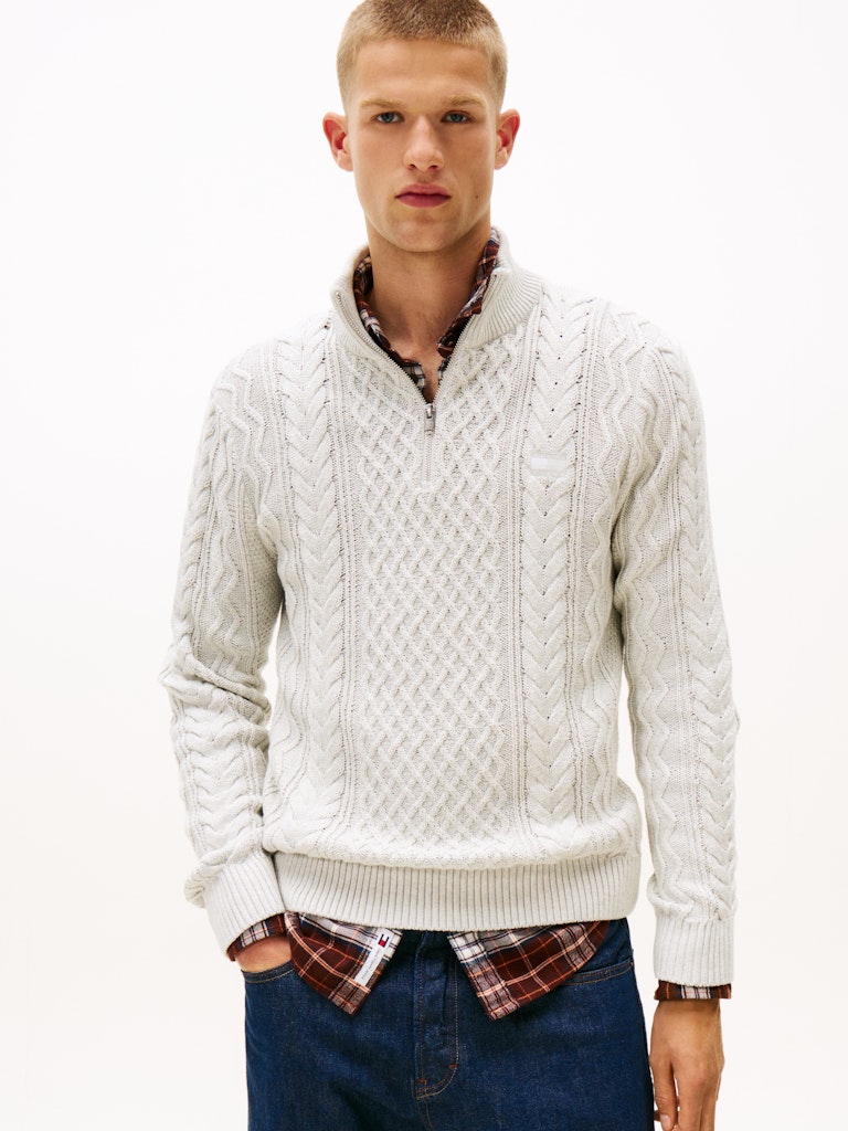 TJM SLIM BADGE CABLE QRTR ZIP Neulepusero