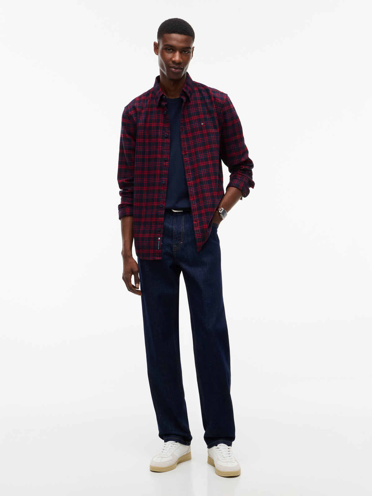TJM REG FLANNEL CHECK SHIRT Kauluspaita
