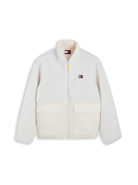 TJM ESSENTIAL MIX TEDDY JACKET Fleece
