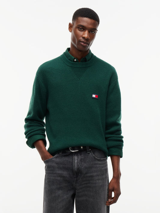 TJM REG WOOL MIX SWEATER Neule