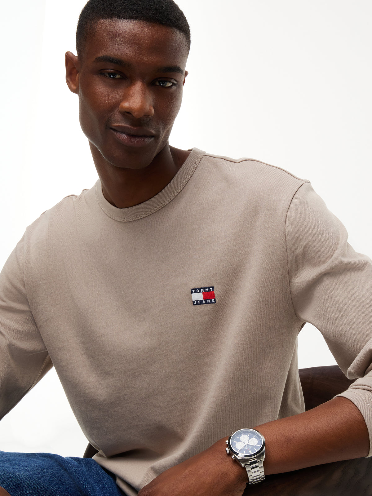 TJM REG BADGE TEE LS EXT Paita