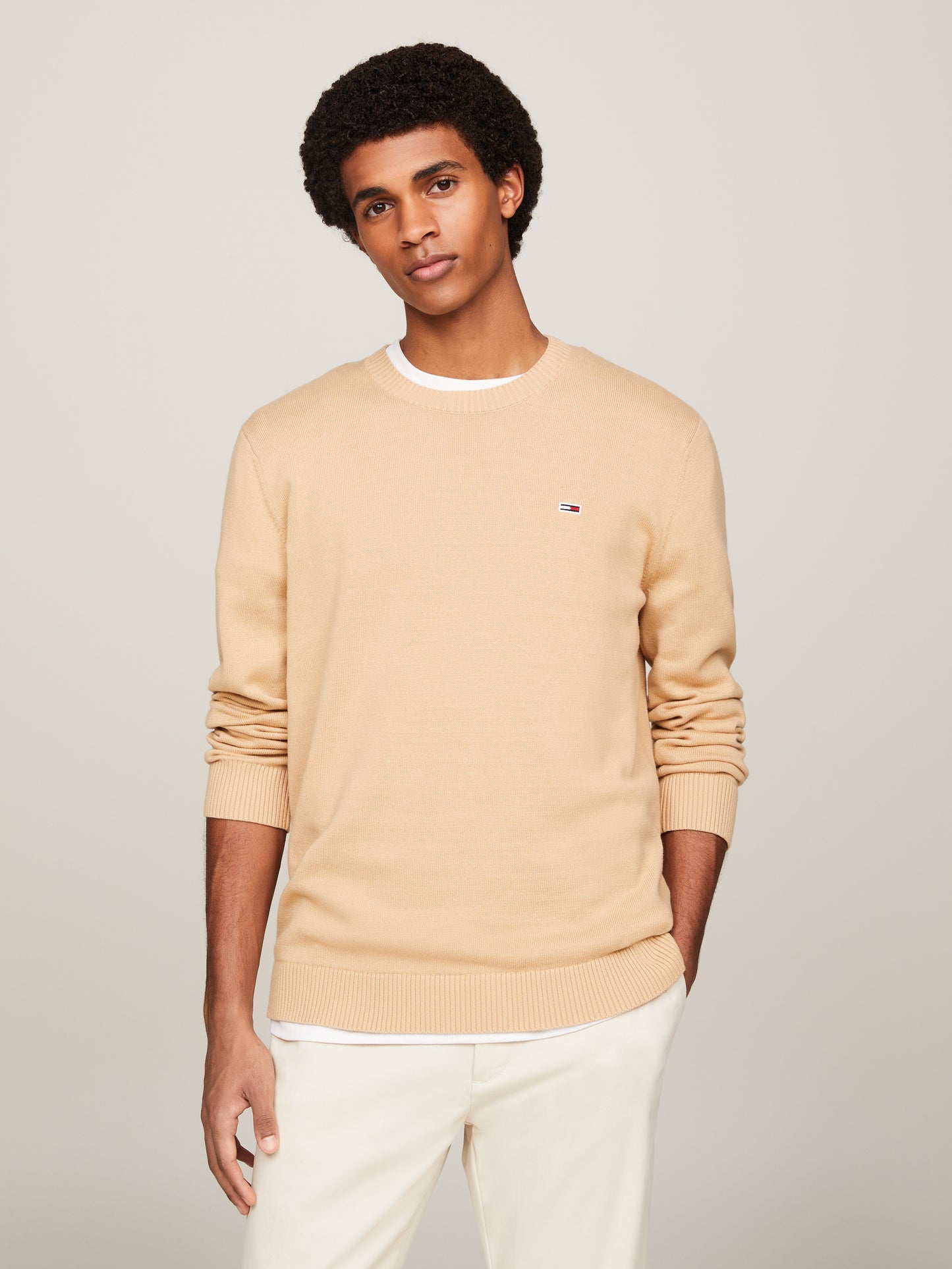 TJM SLIM ESSENTIAL LIGHT SWEATER Neule