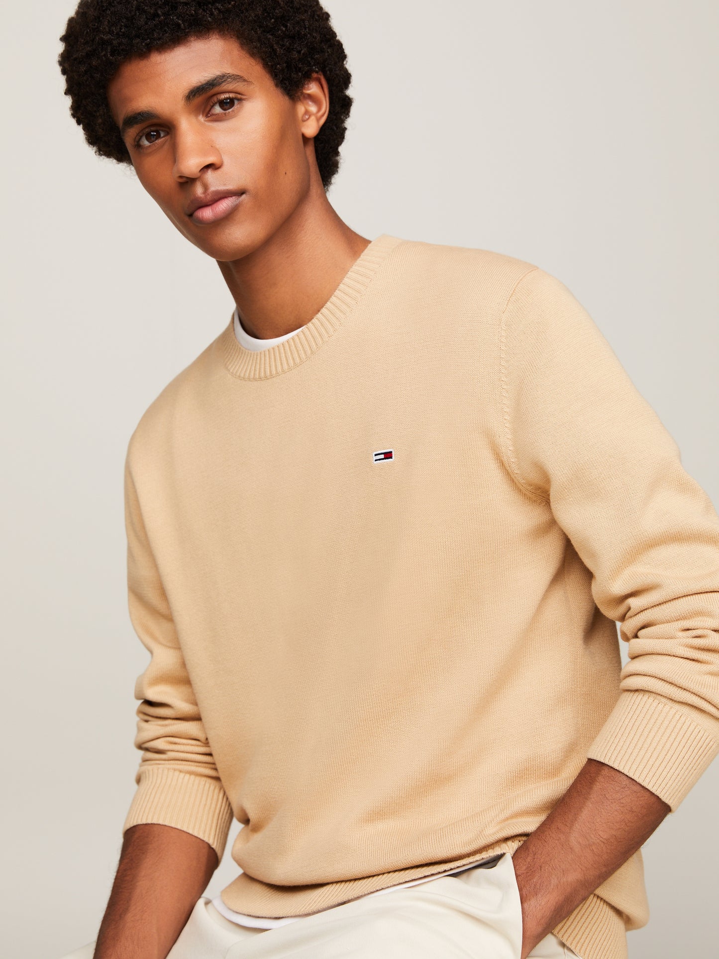 TJM SLIM ESSENTIAL LIGHT SWEATER Neule