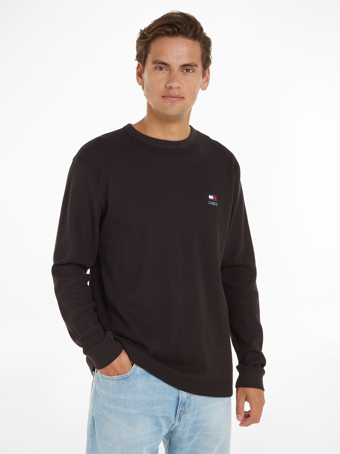 TJM REG WAFFLE L/S TEE Paita