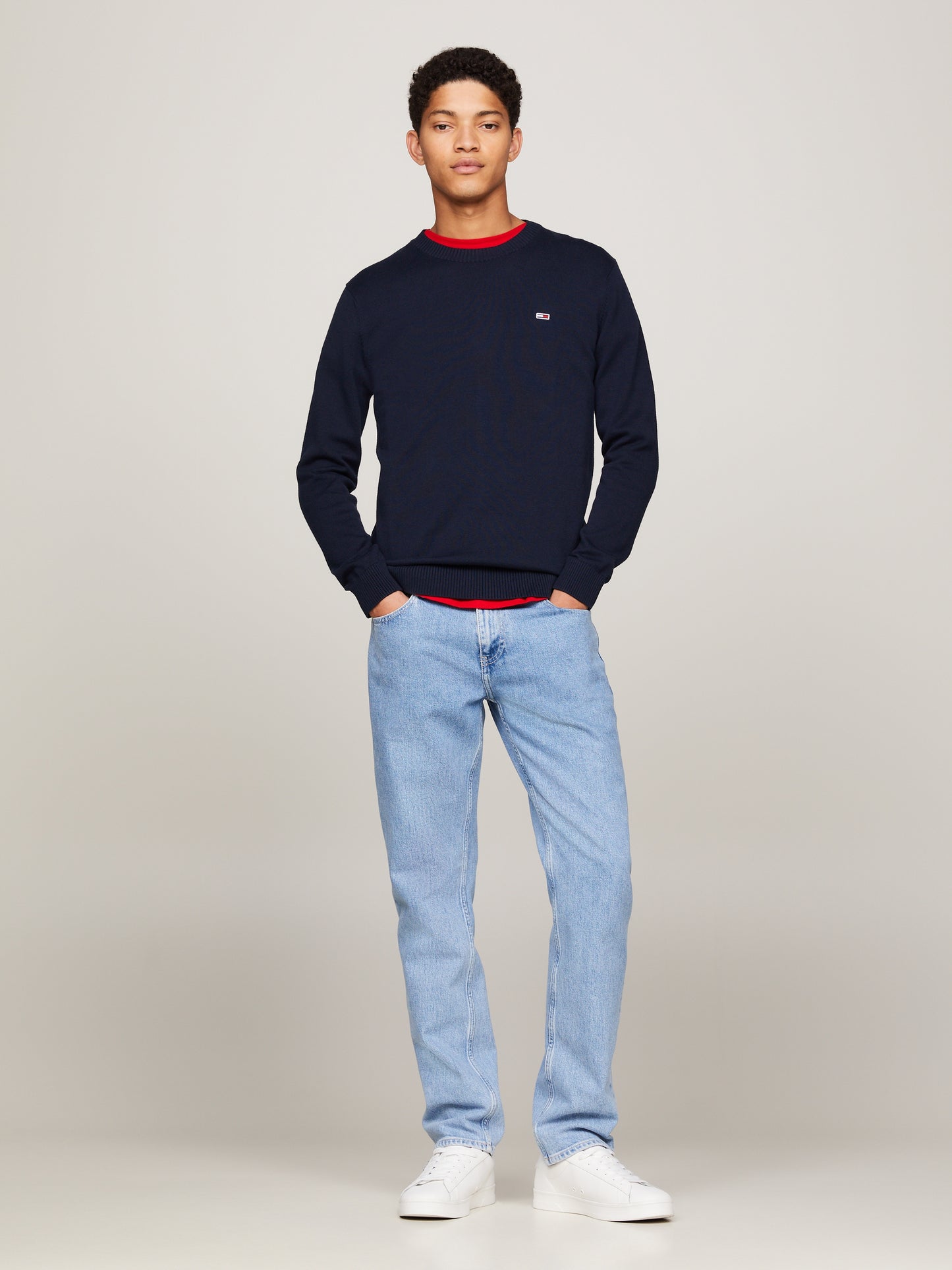 TJM SLIM ESSENTIAL LIGHT SWEATER Neule