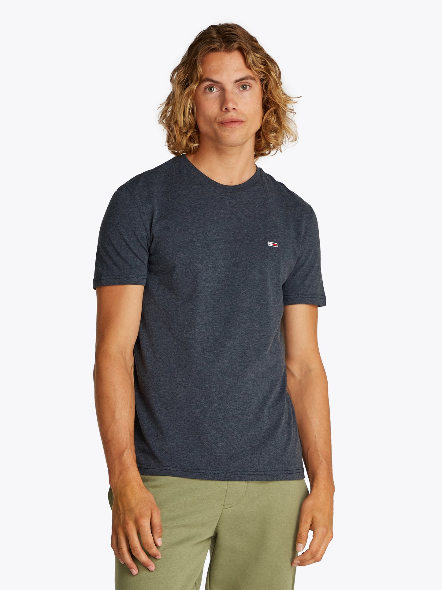 TJM XSLIM JASPE HTR TEE T-paita