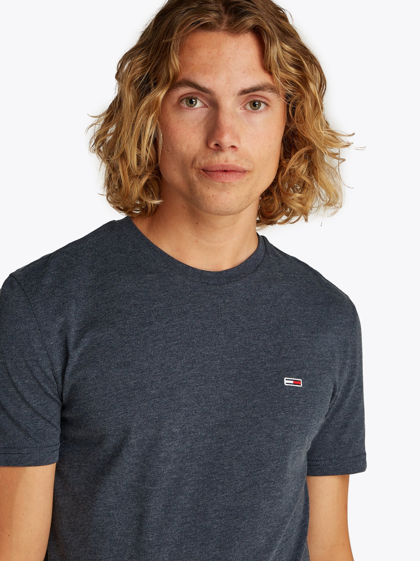 TJM XSLIM JASPE HTR TEE T-paita