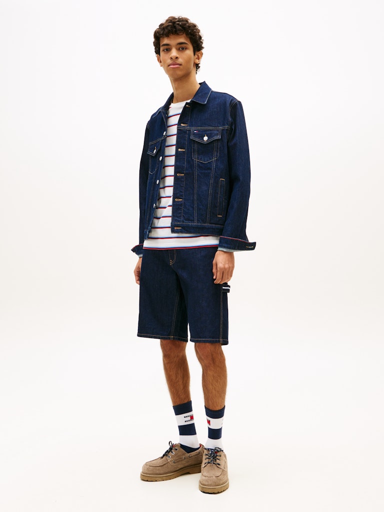 TJM RYAN REGULAR DENIM TRUCKER Farkkutakki