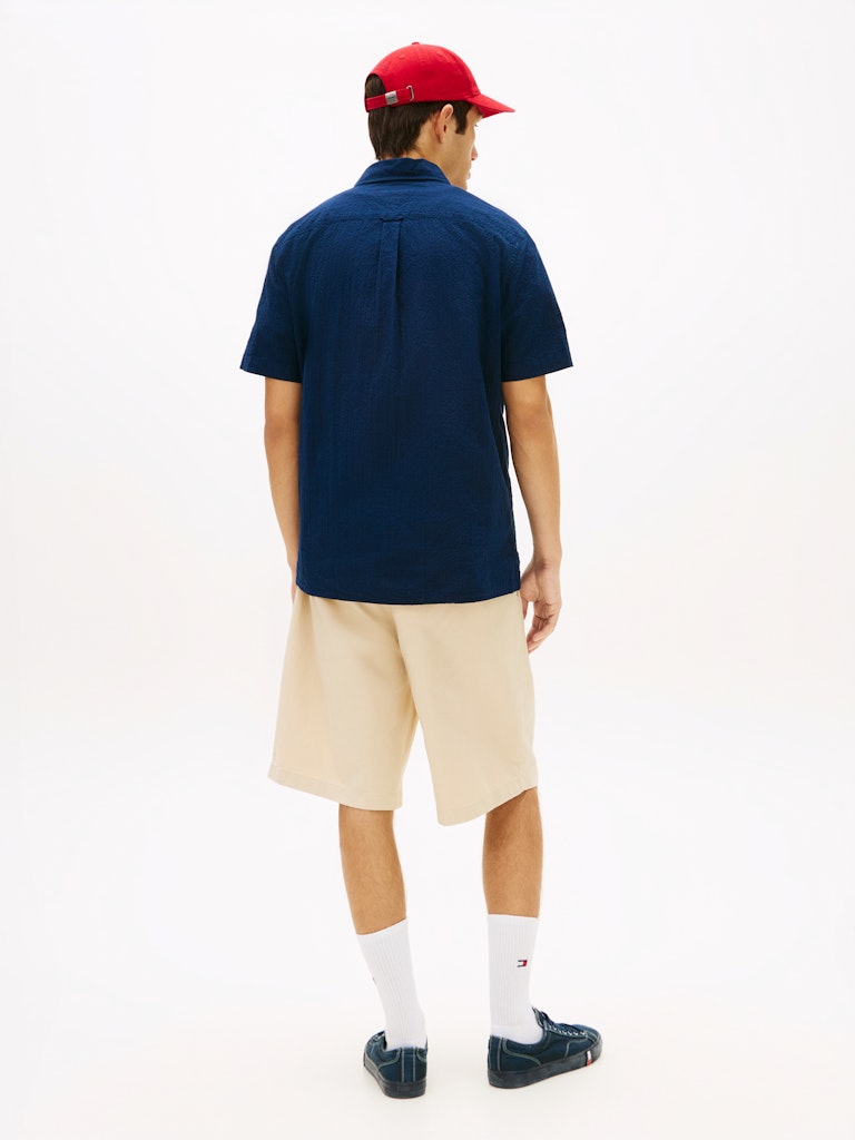 TJM REG SEERSUCKER SHIRT EXT Kauluspaita