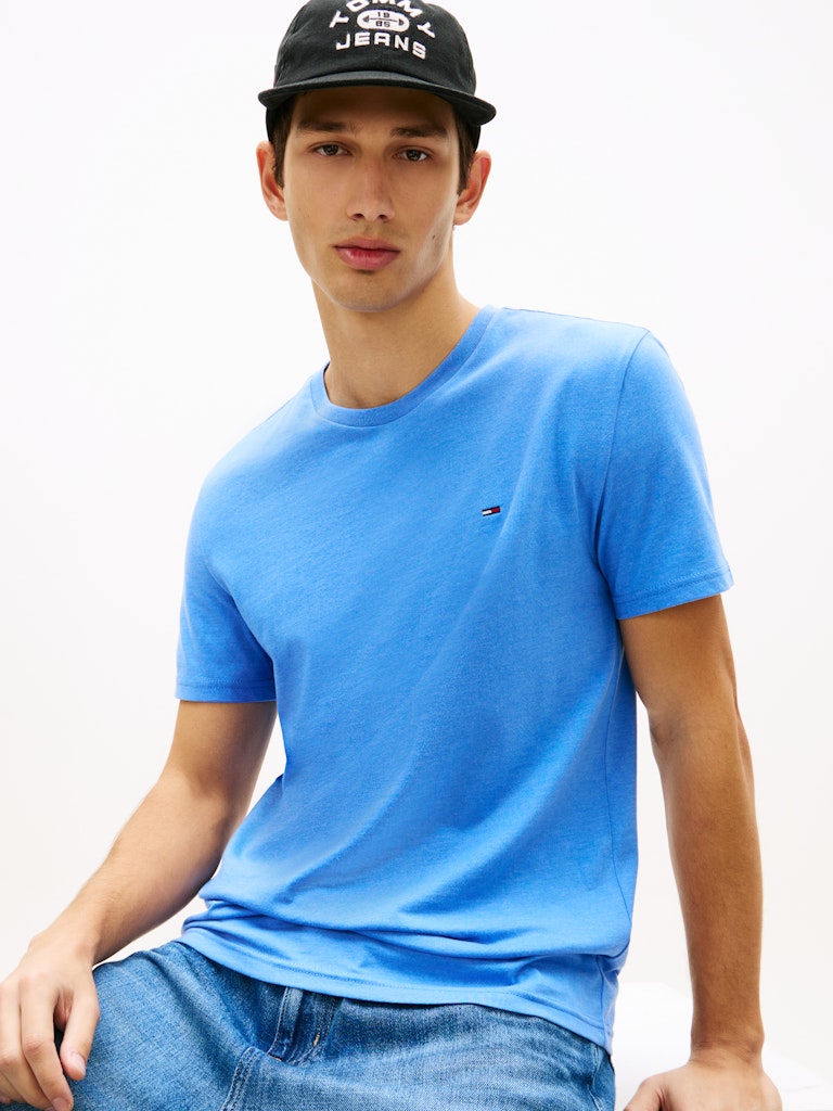 TJM XSLIM JASPE HTR TEE EXT T-Paita