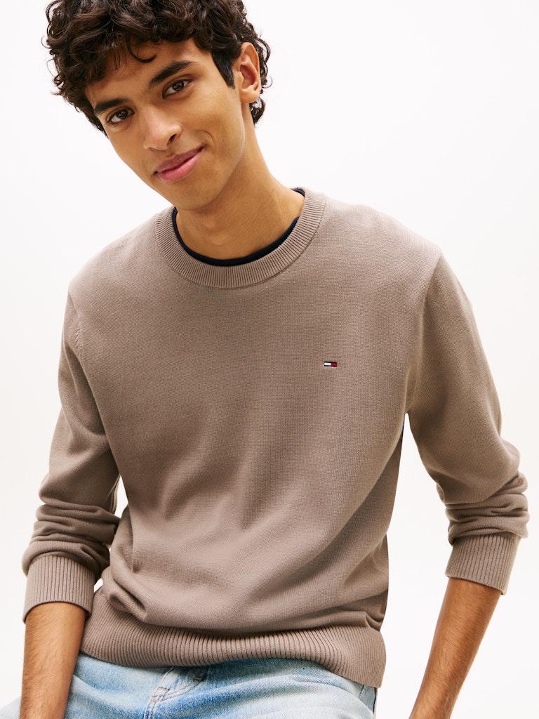 TJM SLIM ESS LIGHT SWEATER EXT Neulepusero