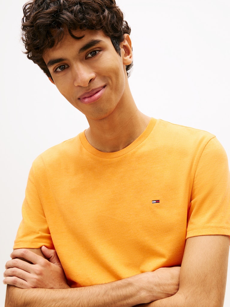 TJM XSLIM JASPE HTR TEE EXT T-Paita