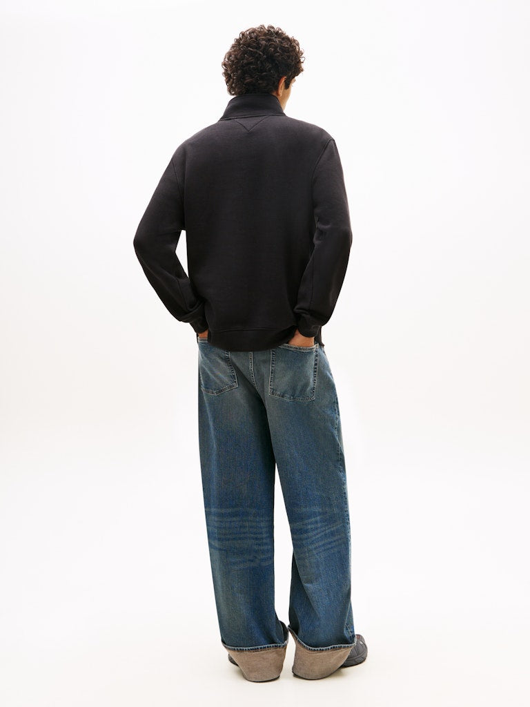 TJM REG FLEECE 1/4ZIP MOCK NECK Collegepaita