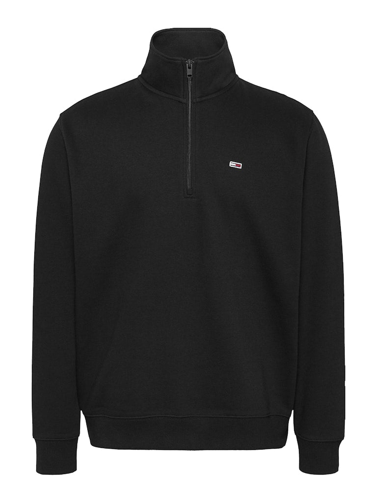 TJM REG FLEECE 1/4ZIP MOCK NECK Collegepaita
