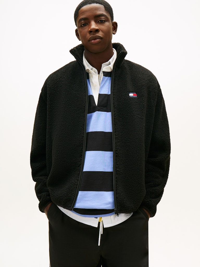 TJM RLX BADGE ZIP-THRU TEDDY EXT Teddytakki